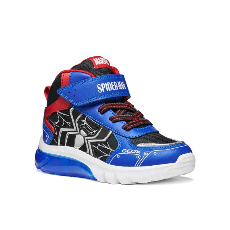 Geox Geox J Ciberdron Boy J66LBJ 01454 C0245 M Αθλητικά Παπούτσια Spider-Man Παπούτσι Αγόρι Φωτάκια / Shoes with Lights Boy athletika-geox-j-ciberdron-boy-j66lbj-01454-c0245-m-egkhromo-0000306096479_1
