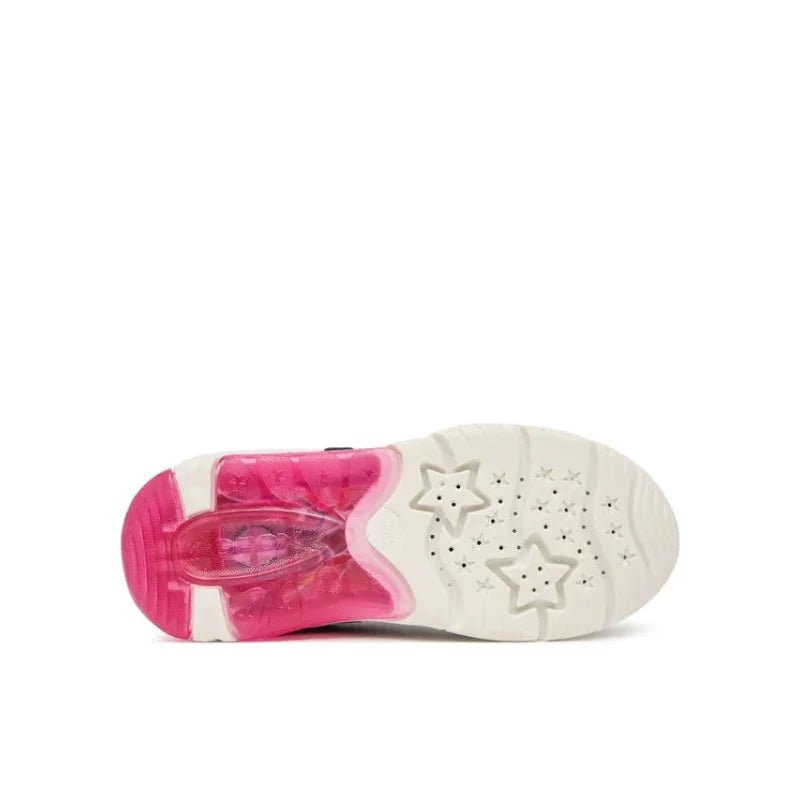 Geox Geox J66M4E 05402 C4268 Παιδικά Αθλητικά Παπούτσια Stitch μπλε με Φώτα LED Παπούτσι Κορίτσι Φωτάκια / Shoes with Lights Girl athletika-geox-j-fadinlight-girl-j66m4e-05402-c4268-d-skouro-mple-0000306097421_3