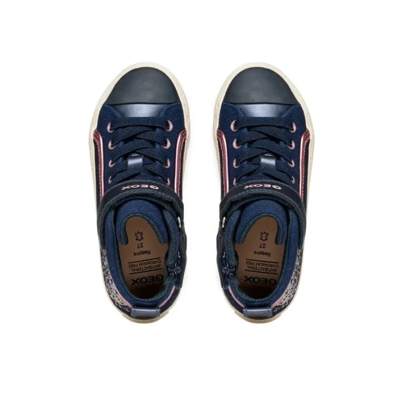 Geox Geox Αθλητικά J Kalispera Girl J744GI 0DHNF C4423 - Σκούρο Μπλε Sneaker Κορίτσι / Sneaker Girl athletika-geox-j-kalispera-j744gi-0dhnf-c4423-m-skouro-mple-0000305322449_4