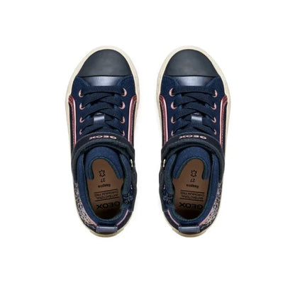 Geox Geox Αθλητικά J Kalispera Girl J744GI 0DHNF C4423 - Σκούρο Μπλε Sneaker Κορίτσι / Sneaker Girl athletika-geox-j-kalispera-j744gi-0dhnf-c4423-m-skouro-mple-0000305322449_4