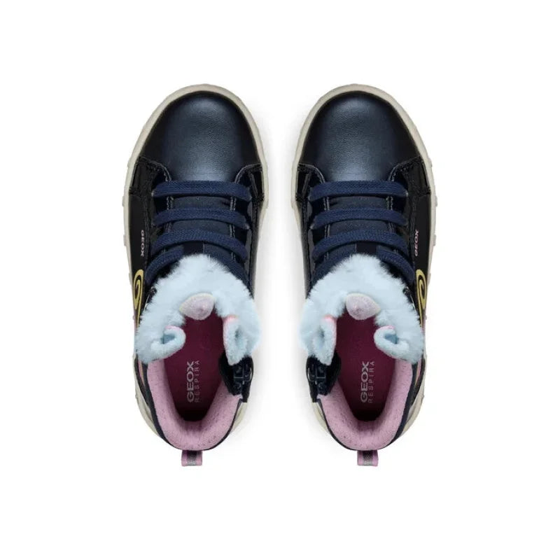 Geox Geox Μποτάκι Unicorn Φωτάκια J Skylin Girl J468WA 0NFBH C4243 D Σκούρο Μπλε Παπούτσι Κορίτσι Φωτάκια / Shoes with Lights Girl athletika-geox-j-skylin-girl-j468wa-0nfbh-c4243-d-skouro-mple-0000304069994_4