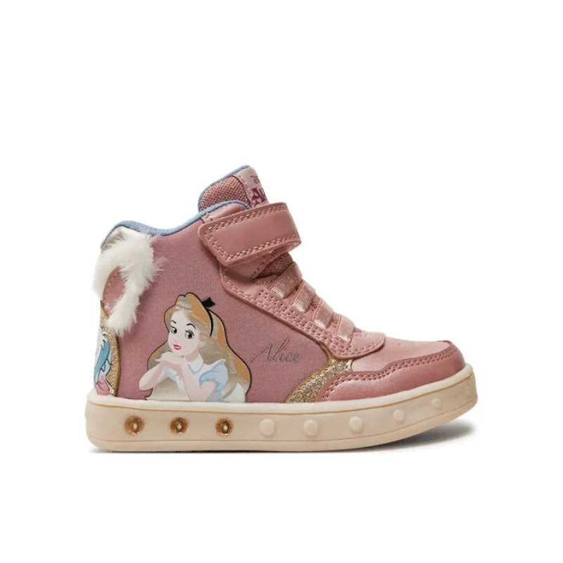 Geox Geox Αθλητικά J Skylin Girl με φωτάκια J468WG 011KN C8W2U M Ροζ Παπούτσι Κορίτσι Φωτάκια / Shoes with Lights Girl athletika-geox-j-skylin-girl-j468wg-011kn-c8w2u-m-roz-0000304070075