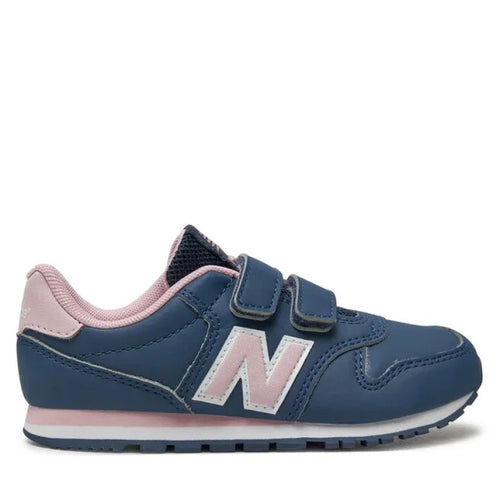 New Balance Sports Children's Sneakers PV500 with Scratches blue pink