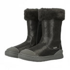 Biomecanics Biomecanics Ανατομική Δερμάτινη Παιδική Μπότα με Φερμουάρ Γκρί Μποτάκι Κορίτσι / Boots Girl biomecanics-boots-pair-45-degree-side-view