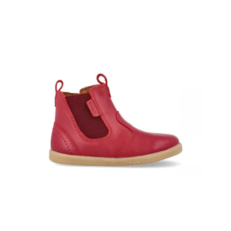 Bobux Bobux Δερμάτινα Παιδικά Μποτάκια με Φερμουάρ Cranberry 630864 Μποτάκι Κορίτσι / Boots Girl bobux-i-walk-jodhpur-630864-cranberry