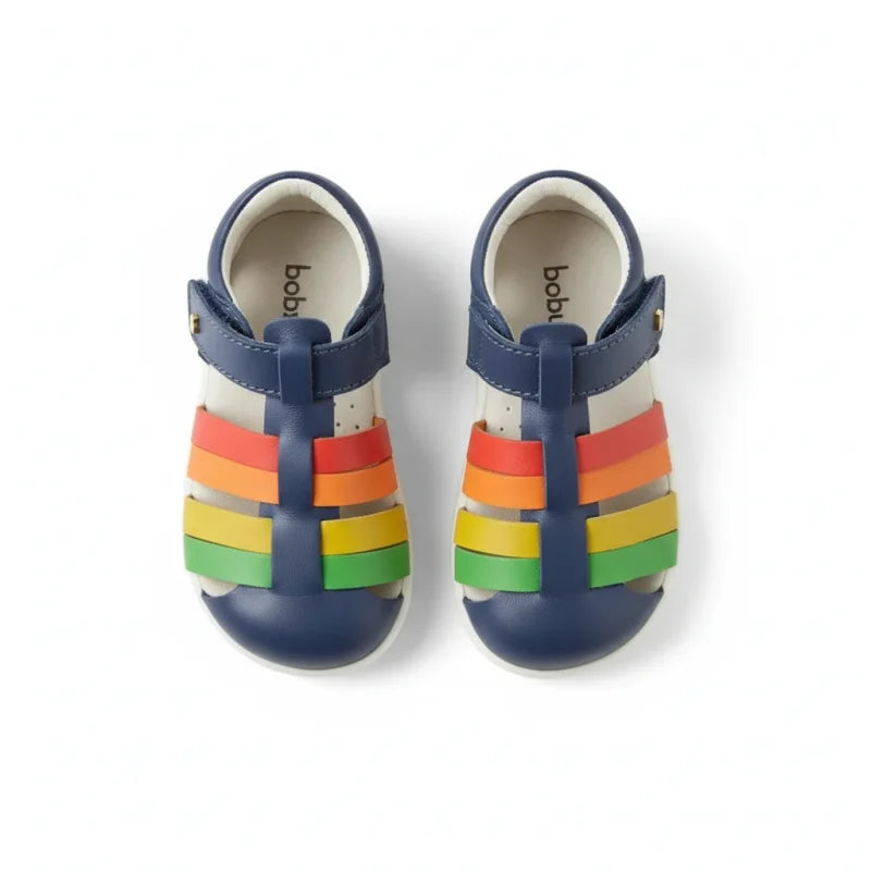 Bobux Bobux BQ10085 Step Up Παιδικά Πέδιλα Tidal Vintage Indigo Multi Πέδιλο Αγόρι / Sandals Boy bobux-tidal