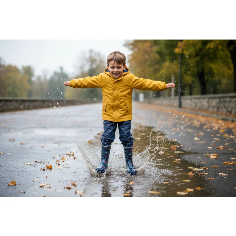 Bull Boys Bull Boys Παιδικές Γαλότσες για Αγόρι με Δεινόσαυρους Μπλε Γαλότσα Αγόρι /Rainboot Boys bull-boys