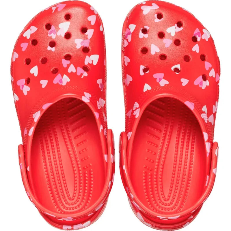 Crocs Crocs Classic Vday Παιδικά Παπούτσια Cherry Red Θαλάσσης Κορίτσι / Beachwear Girl crocs-classic-vday-t-_-_6