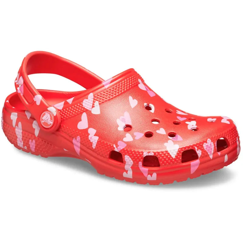 Crocs Crocs Classic Vday Παιδικά Παπούτσια Cherry Red Θαλάσσης Κορίτσι / Beachwear Girl crocs-classic-vday-t