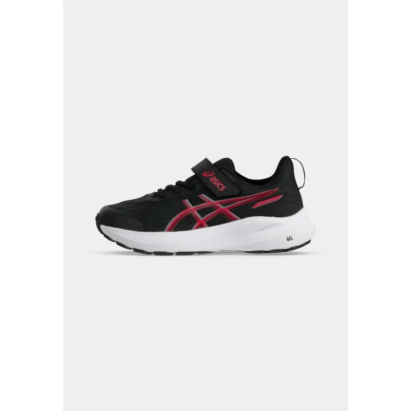 ASICS 1014A381-005 GT-1000 14 PS Παιδικά Αθλητικά Παπούτσια Running με Σκρατς Μαύρο/Κόκκινο
