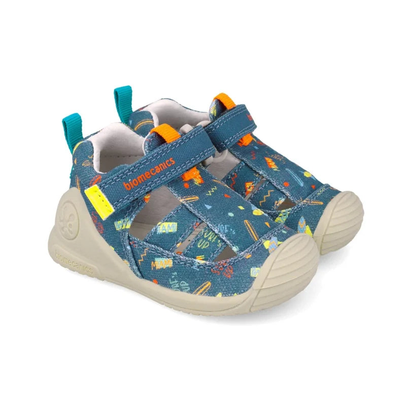 Biomecanics Biomecanics Παιδικά Ανατομικά Υφασμάτινα Παπουτσοπέδιλα για Αγόρια Μπλέ Πέδιλο Αγόρι / Sandals Boy download_1_1a3541c2-e757-4f18-868b-580114fcd51c