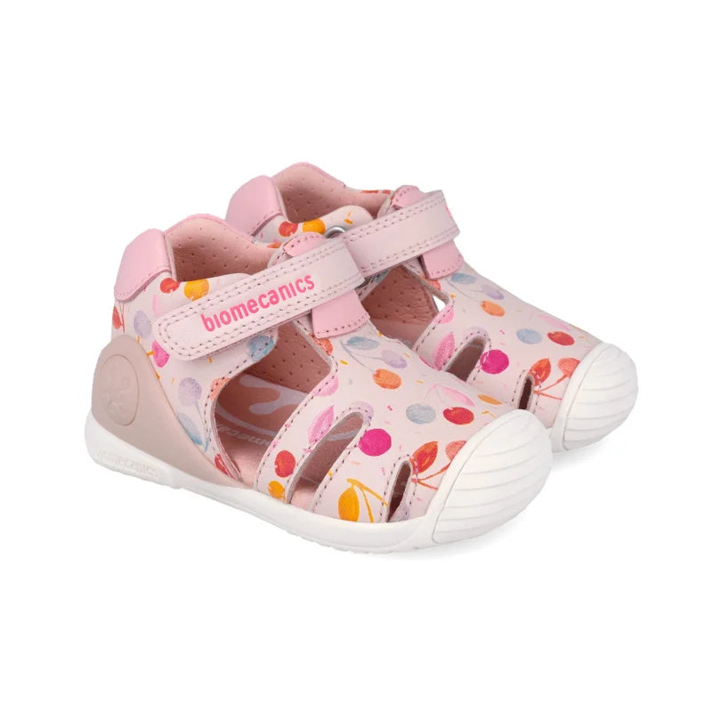 Biomecanics Biomecanics 262104-A779 Βρεφικά Πέδιλα Biogateo - Ροζ Floral Δερμάτινα Πέδιλο Κορίτσι / Sandals Girl download_1_208a3922-9edd-4359-a6b2-d080550fd1c6