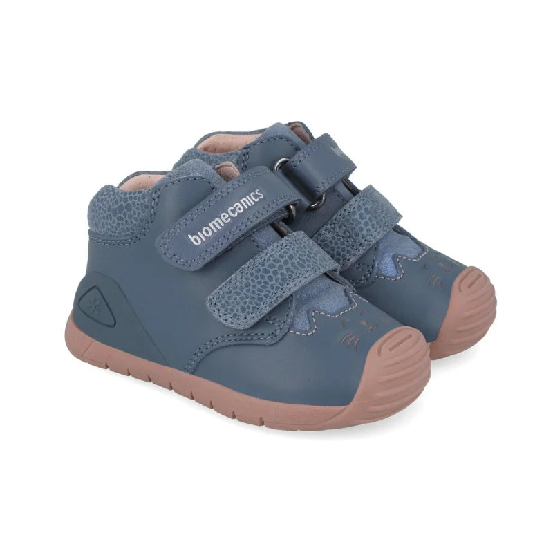 Biomecanics Biomecanics Παιδικό Δερματινο Ανατομικό Μποτάκι για Κορίτσια Μπλε Μποτάκι Κορίτσι / Boots Girl download_1_30a822fb-2c0d-450a-b896-0bebf4480451