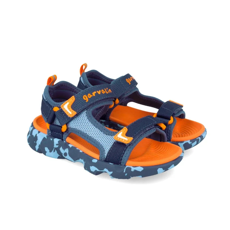 Garvalin Garvalin 262770-B Παιδικά Σπορ Πέδιλα - Μπλε & Πορτοκαλί | Αδιάβροχα Πέδιλο Αγόρι / Sandals Boy download_1_367d485e-92d5-41f6-b6b4-1376a5839f82