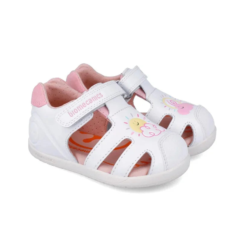 Biomecanics Biomecanics Ανατομικά Παιδικά Παπουτσοπέδιλα για Κορίτσια Λευκό Πέδιλο Κορίτσι / Sandals Girl download_1_409cc00a-4737-4a6f-8ed6-72a80d701c10