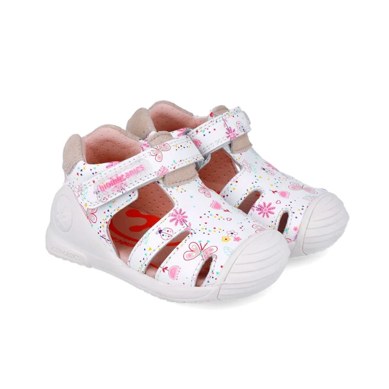 Biomecanics Biomecanics Ανατομικά Παιδικά Παπουτσοπέδιλα για Κορίτσια Λευκά Πέδιλο Κορίτσι / Sandals Girl download_1_57ff0964-db50-4ba4-8ca3-1fd6ca4626d7