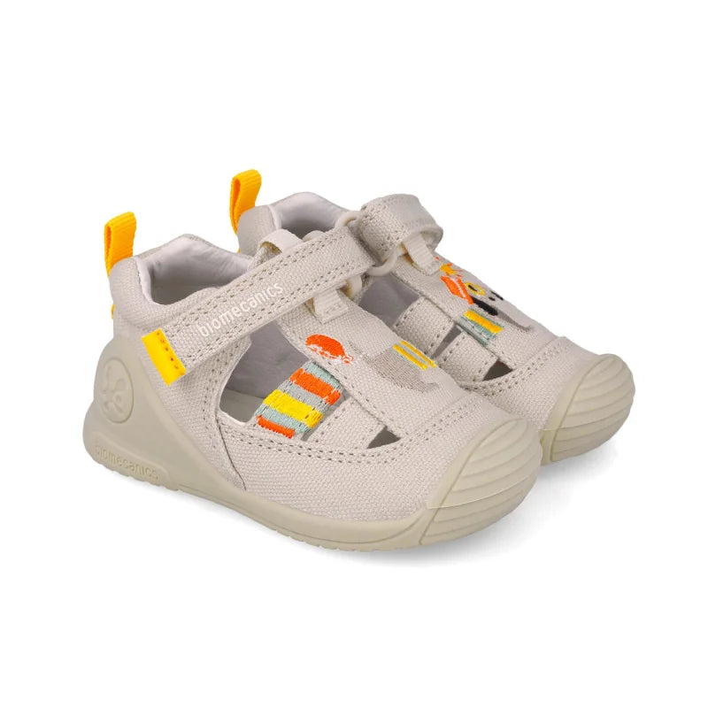 Biomecanics Biomecanics Παιδικά Ανατομικά Υφασμάτινα Παπουτσοπέδιλα για Αγόρια Μπεζ Πέδιλο Αγόρι / Sandals Boy download_1_5a5808bc-523b-40ee-a6d1-5da653493c05