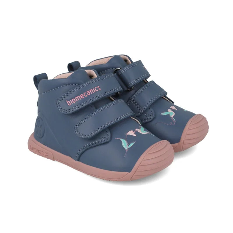 Biomecanics Biomecanics Παιδικό Δερμάτινο Ανατομικό Μποτάκι για Κορίτσια Μπλε Μποτάκι Κορίτσι / Boots Girl download_1_62970d7a-6023-44b6-bb37-fc95ed528585