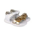 Biomecanics Biomecanics 262208-A Παιδικά Πέδιλα Bioevolution - Λευκά με Χρυσό Φιόγκο Πέδιλο Κορίτσι / Sandals Girl download_1_7f311caf-5dfe-4a4f-95e3-fe123ab3dd74