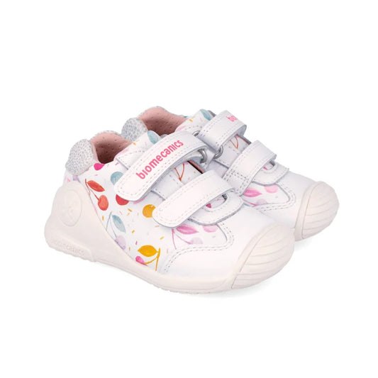 Biomecanics Biomecanics 262102-B050 Βρεφικά Παπούτσια Biogateo - Λευκό με Floral Σχέδιο Sneaker Κορίτσι / Sneaker Girl download_1_9cabb779-1efa-44e8-a619-3fd6f9f79d3e