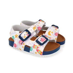 Garvalin Garvalin 262463-B Παιδικά Πέδιλα Bio-Sandals - Λευκό με Space Μοτίβο Πέδιλο Αγόρι / Sandals Boy download_1_aed01138-5747-4e88-b6f8-39c9740ff1c0