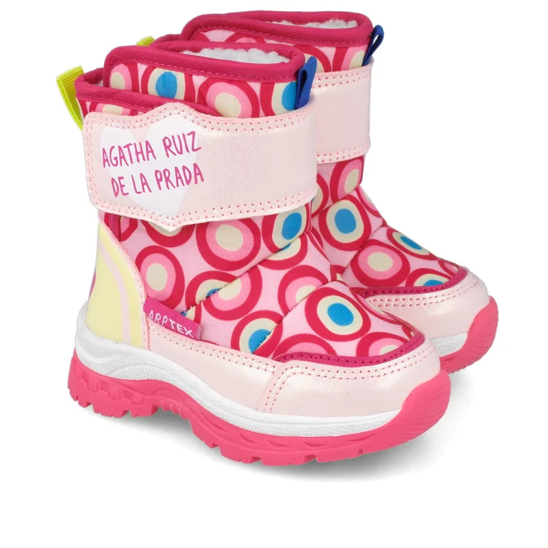 Αgatha Ruiz De La Prada Agatha Ruiz De La Prada Παιδικό Ανατομικό Μποτάκι Χιονιού με Γούνα Ροζ Χιονιού Κορίτσι / Snowboots Girl download_1_b6286f38-bfb5-4a2b-b09b-fa1ff97ba037