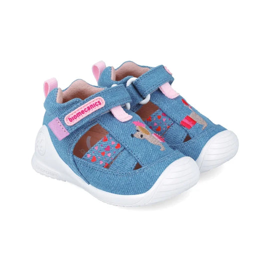 Biomecanics Biomecanics Ανατομικά Παιδικά Υφασμάτινα Παπουτσοπέδιλα για Κορίτσια Τζην Πέδιλο Κορίτσι / Sandals Girl download_1_de4c9a8c-7c8c-4045-bca9-dc5e3dc793fd