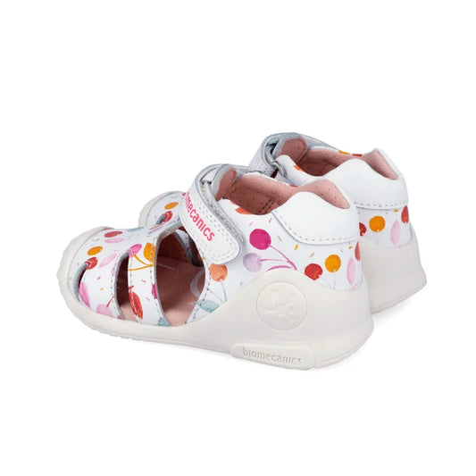 Biomecanics Biomecanics 262104-B050 Βρεφικά Πέδιλα Biogateo - Λευκά Floral Δερμάτινα Πέδιλο Κορίτσι / Sandals Girl download_2_0ce4616e-7110-4f28-89af-af9c8d9085a5
