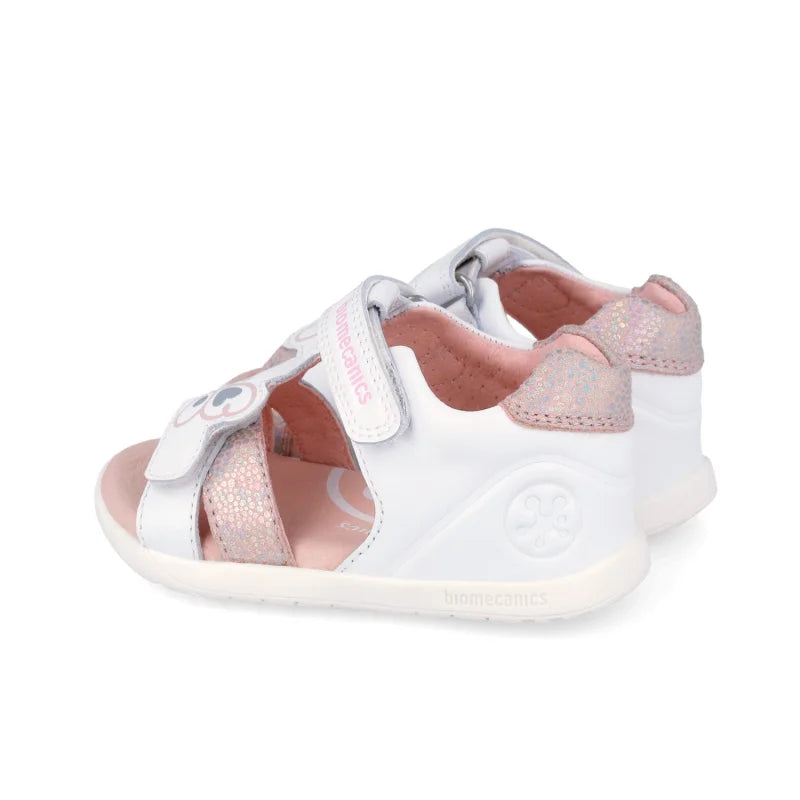 Biomecanics Biomecanics 262162-B Βρεφικά Πέδιλα Biogateo - Λευκό Ασημί με Πεταλούδα Πέδιλο Κορίτσι / Sandals Girl download_2_282143cb-c5fb-4496-819e-ba3b6bfeaa92
