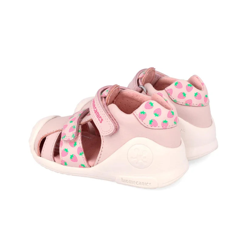 Biomecanics Biomecanics 262107-A779 Βρεφικά Πέδιλα Biogateo - Ροζ με Σχέδιο Φράουλα Πέδιλο Κορίτσι / Sandals Girl download_2_40070961-1c74-4f19-8830-9b4d623ce38c