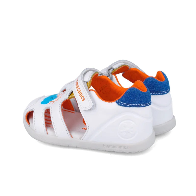 Biomecanics Biomecanics Παιδικά Ανατομικά Παπουτσοπέδιλα για Αγόρια Λευκά Πέδιλο Αγόρι / Sandals Boy download_2_437d012c-e471-4d07-9540-55f106e0adba