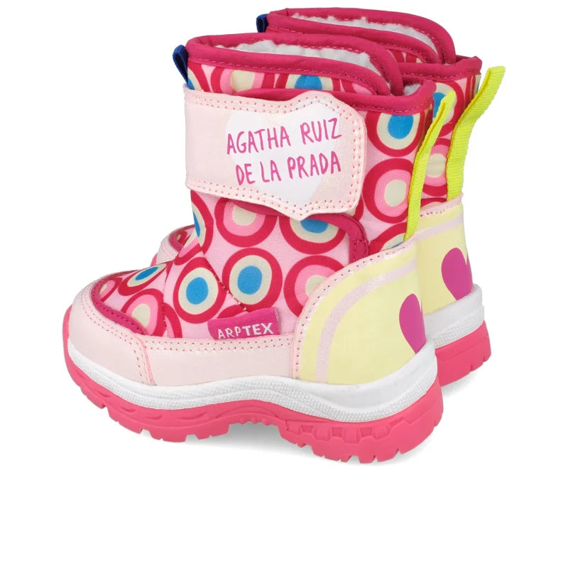Αgatha Ruiz De La Prada Agatha Ruiz De La Prada Παιδικό Ανατομικό Μποτάκι Χιονιού με Γούνα Ροζ Χιονιού Κορίτσι / Snowboots Girl download_2_8b6ed660-d0b0-487d-8678-a0eee0ea1178