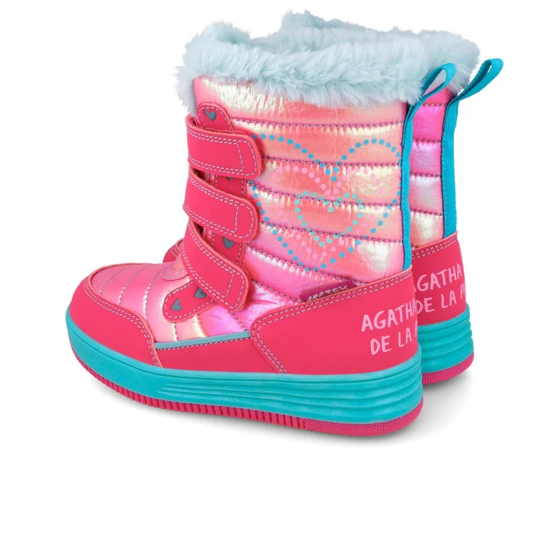 Αgatha Ruiz De La Prada Agatha Ruiz De La Prada Παιδικό Ανατομικό Μποτάκι Χιονιού με Γούνα Φουξία Χιονιού Κορίτσι / Snowboots Girl download_2_93862b79-7d36-44ca-9d05-bfa2a68368bd
