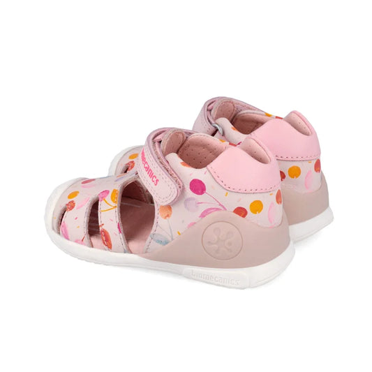 Biomecanics Biomecanics 262104-A779 Βρεφικά Πέδιλα Biogateo - Ροζ Floral Δερμάτινα Πέδιλο Κορίτσι / Sandals Girl download_2_93e90dad-90b5-48d7-8942-530aa57781f7