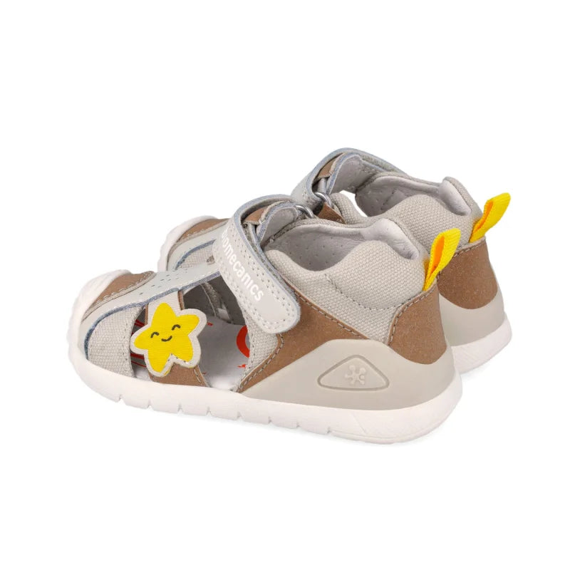 Biomecanics Biomecanics 262127-B Βρεφικά Πέδιλα Biogateo - Γκρι/Μπεζ με Αστεράκι Πέδιλο Αγόρι / Sandals Boy download_2_a9bcb639-73d9-4683-b6c3-44e5666f81bc