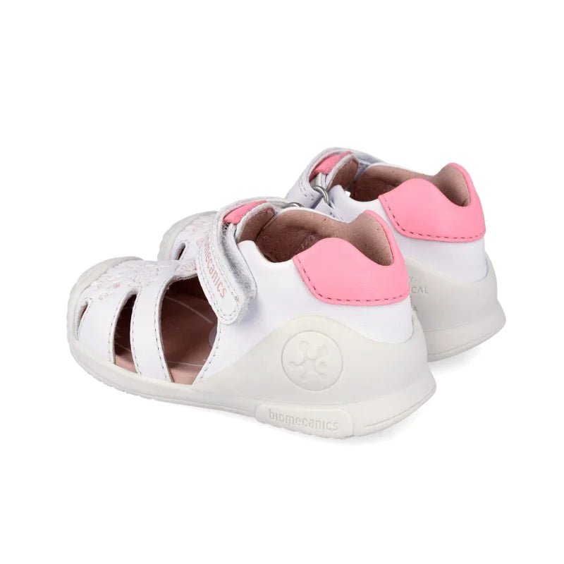 Biomecanics Biomecanics 262105-C050 Βρεφικά Πέδιλα Biogateo - Λευκά με Θαλασσινά Σχέδια Πέδιλο Κορίτσι / Sandals Girl download_2_fb56faa7-923a-481d-b55a-acc47ac6eaad