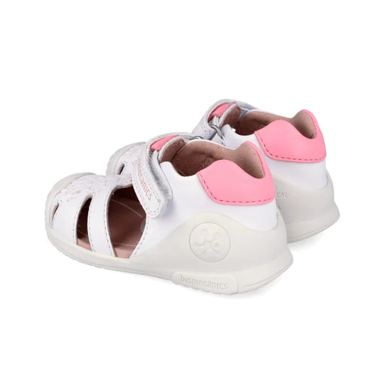 Biomecanics Biomecanics 262105-C050 Βρεφικά Πέδιλα Biogateo - Λευκά με Θαλασσινά Σχέδια Πέδιλο Κορίτσι / Sandals Girl download_2_fb56faa7-923a-481d-b55a-acc47ac6eaad
