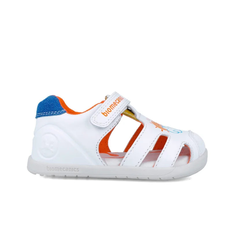 Biomecanics Biomecanics Παιδικά Ανατομικά Παπουτσοπέδιλα για Αγόρια Λευκά Πέδιλο Αγόρι / Sandals Boy download_2be2b2d3-ea1e-44f1-9740-b7cce1815e17