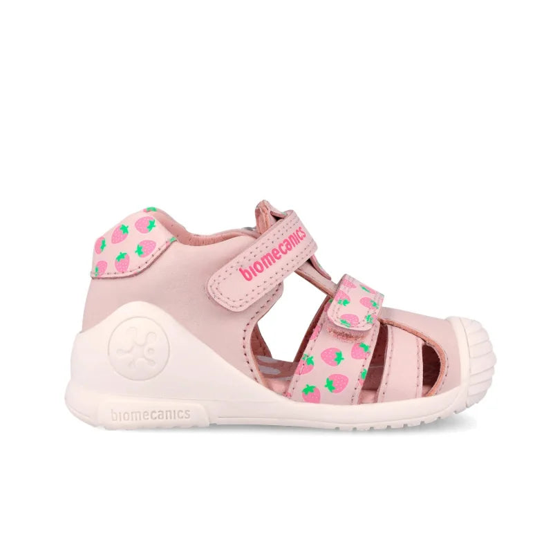 Biomecanics Biomecanics 262107-A779 Βρεφικά Πέδιλα Biogateo - Ροζ με Σχέδιο Φράουλα Πέδιλο Κορίτσι / Sandals Girl download_3656b01d-c0c5-4834-b639-13dbaf5f6632