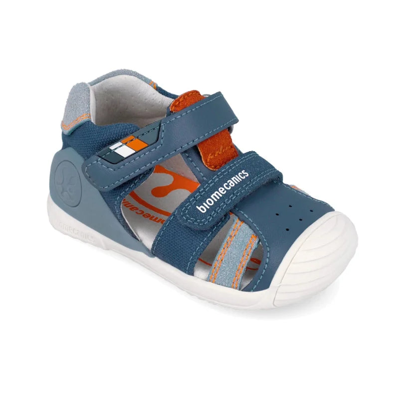 Biomecanics Biomecanics 262123-A Βρεφικά Δερμάτινα Πέδιλα Biogateo - Μπλε Navy Πέδιλο Αγόρι / Sandals Boy download_3_35b12139-ed30-4132-b485-aee18bf0f6e3
