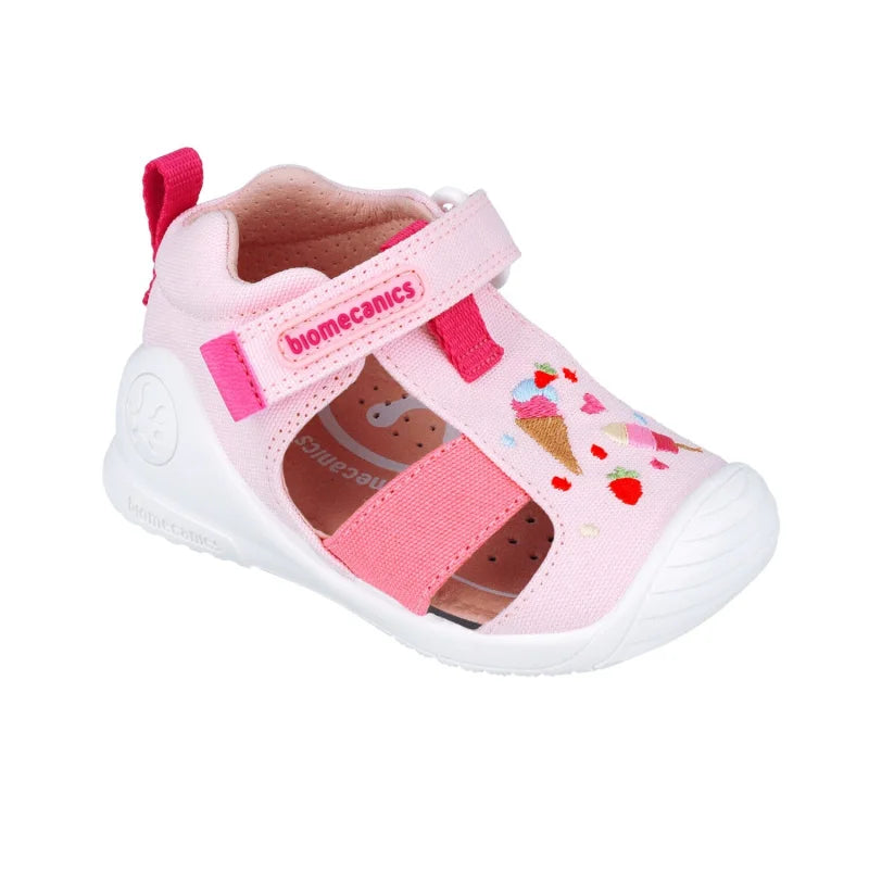 Biomecanics Biomecanics Ανατομικά Παιδικά Υφασμάτινα Παπουτσοπέδιλα για Κορίτσια Ροζ Πέδιλο Κορίτσι / Sandals Girl download_3_46d768ed-93e8-4d63-85f8-df11edd43605