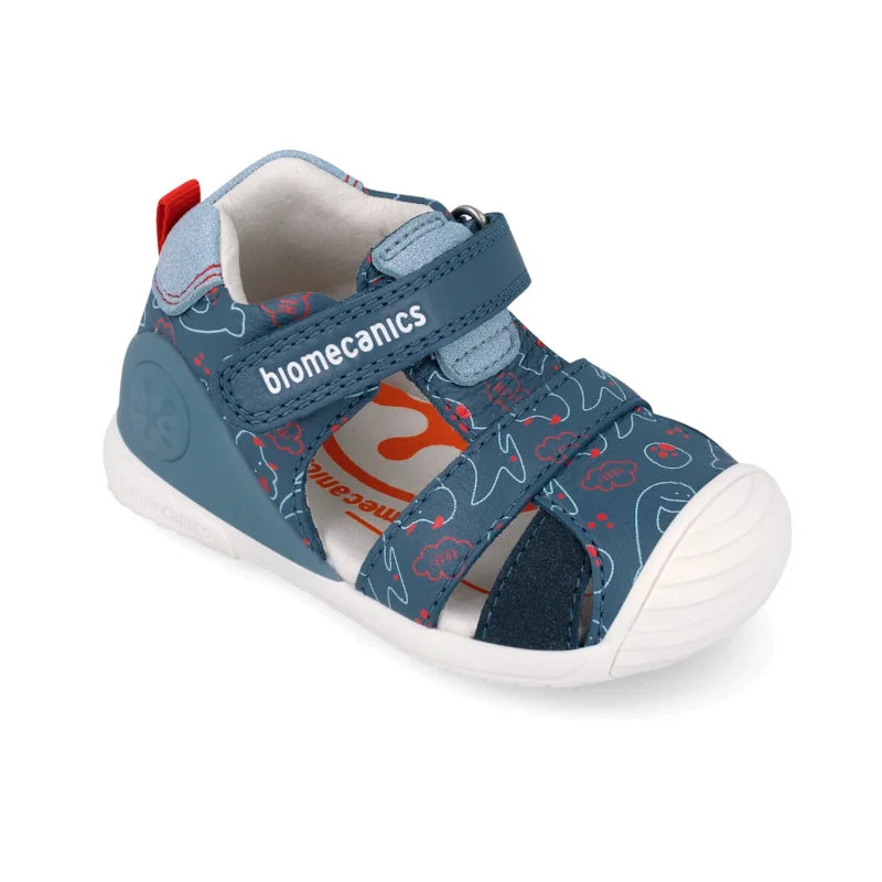 Biomecanics Biomecanics 262125-A Βρεφικά Πέδιλα Biogateo - Μπλε Navy με Σύννεφα Πέδιλο Αγόρι / Sandals Boy download_3_6f1e39e0-93c5-4f6e-ab24-fe19723fe8ed