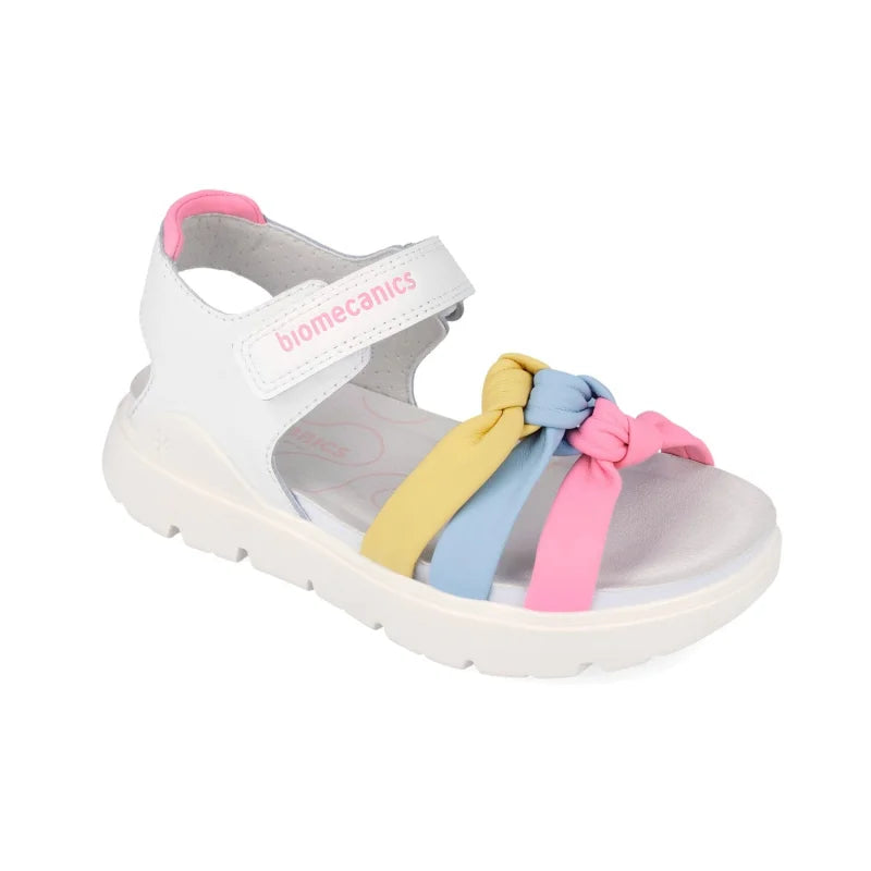 Biomecanics Biomecanics 262221-C Παιδικά Πέδιλα Bioevolution - Λευκά με Πολύχρωμους Κόμπους Πέδιλο Κορίτσι / Sandals Girl download_3_6f7d96c8-4b5a-495b-81e6-5a8c0eaccf9f