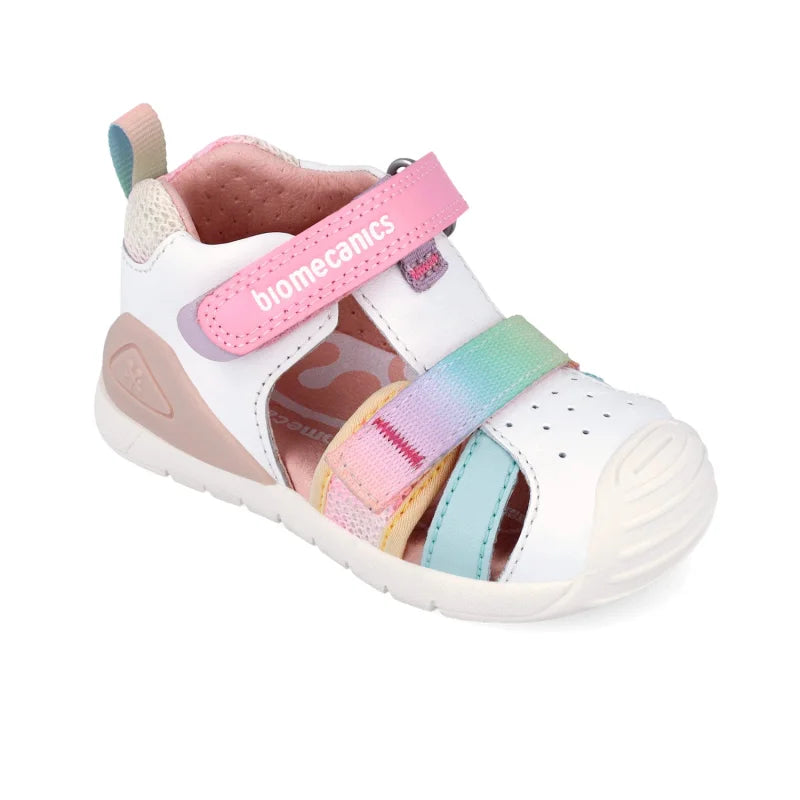 Biomecanics Biomecanics 262111-C Βρεφικά Πέδιλα Biogateo - Λευκά Rainbow Πέδιλο Κορίτσι / Sandals Girl download_3_74ecf42e-5c2a-4de5-8ff7-4819554f4d59