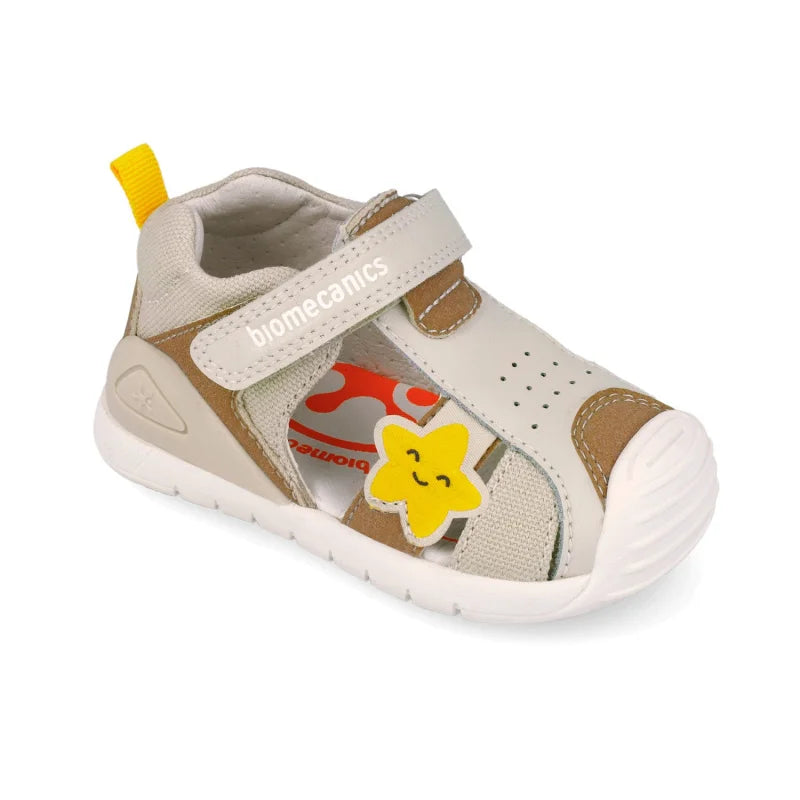Biomecanics Biomecanics 262127-B Βρεφικά Πέδιλα Biogateo - Γκρι/Μπεζ με Αστεράκι Πέδιλο Αγόρι / Sandals Boy download_3_accff6e8-1ee1-4d5a-932e-3dded7a584f3