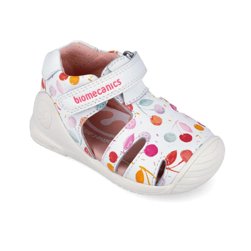 Biomecanics Biomecanics 262104-B050 Βρεφικά Πέδιλα Biogateo - Λευκά Floral Δερμάτινα Πέδιλο Κορίτσι / Sandals Girl download_3_fcd1c9bb-03d6-4437-8253-9e12d1f174db