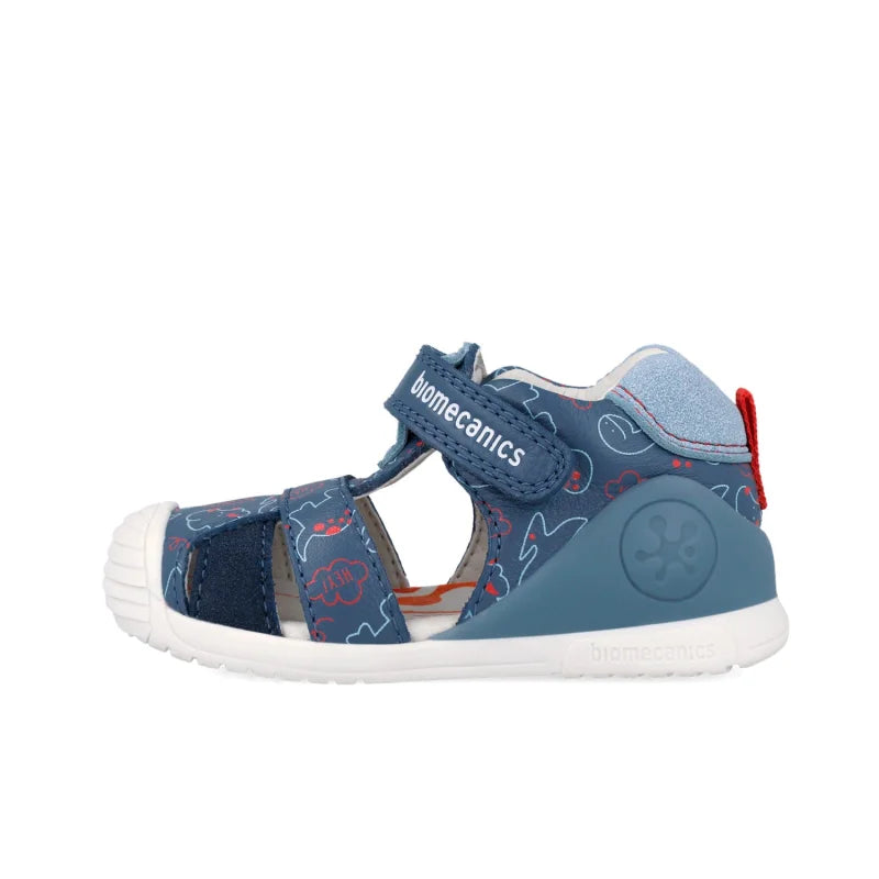 Biomecanics Biomecanics 262125-A Βρεφικά Πέδιλα Biogateo - Μπλε Navy με Σύννεφα Πέδιλο Αγόρι / Sandals Boy download_4_18354280-edc4-4edb-9e76-3eead065d4d1