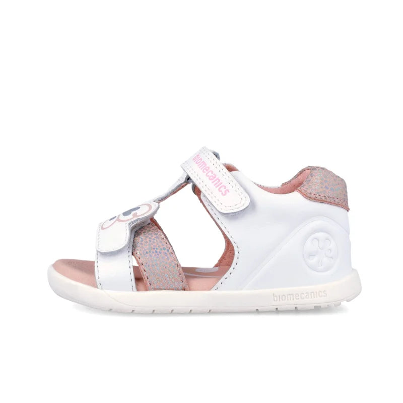 Biomecanics Biomecanics 262162-B Βρεφικά Πέδιλα Biogateo - Λευκό Ασημί με Πεταλούδα Πέδιλο Κορίτσι / Sandals Girl download_4_4883b114-b96c-44f5-b442-ff5533bf8e44