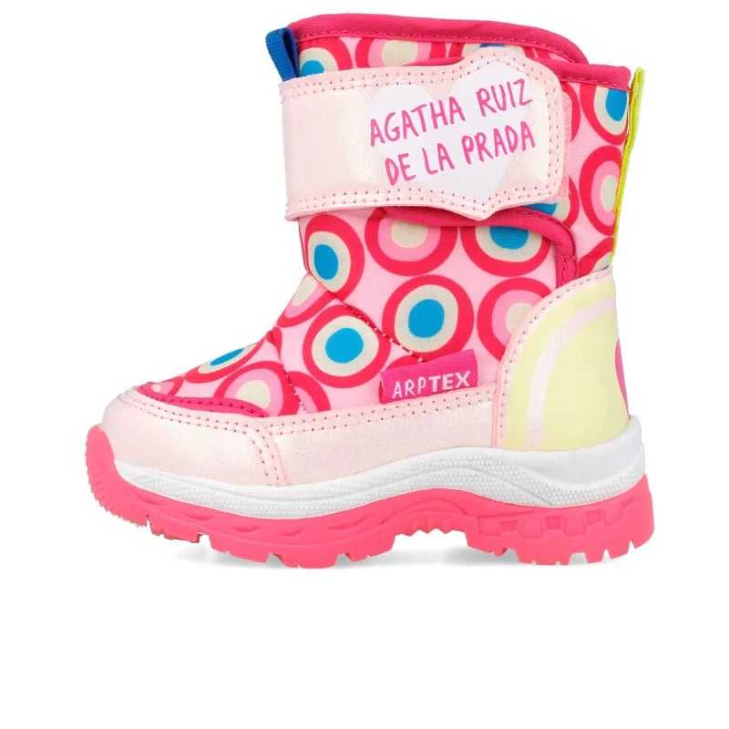 Αgatha Ruiz De La Prada Agatha Ruiz De La Prada Παιδικό Ανατομικό Μποτάκι Χιονιού με Γούνα Ροζ Χιονιού Κορίτσι / Snowboots Girl download_4_5117f1b6-8272-46da-8f8b-e042cd4b170f