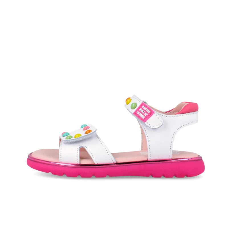 Αgatha Ruiz De La Prada Agatha Ruiz de la Prada 262963-B Παιδικά Πέδιλα - Λευκό με Πολύχρωμα Buttons Πέδιλο Κορίτσι / Sandals Girl download_4_70d6a892-60b4-42f6-87d7-8a7719c89f89